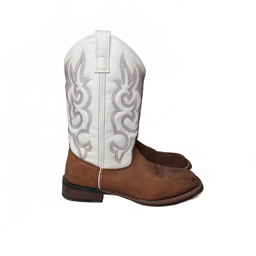 Laredo Mesquite Western Boots LEA.VAMP.FOX & Front Shaft Women's 9M